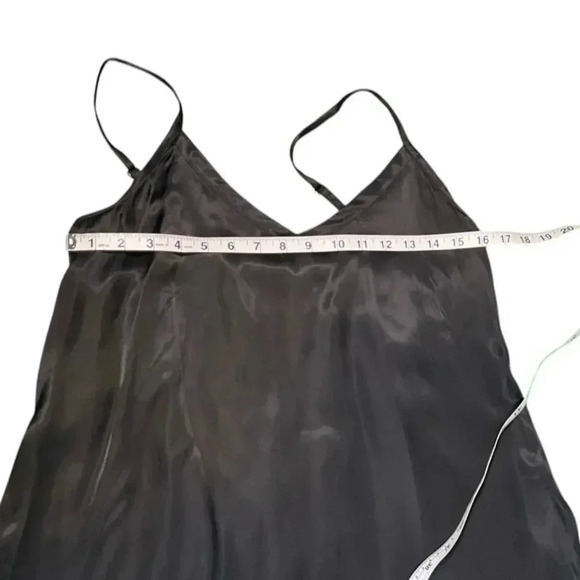 Athleta Calm Cool Slip Dress Black Size Small NWOT Buttery Soft Adjustable Strap - Picture 9 of 11
